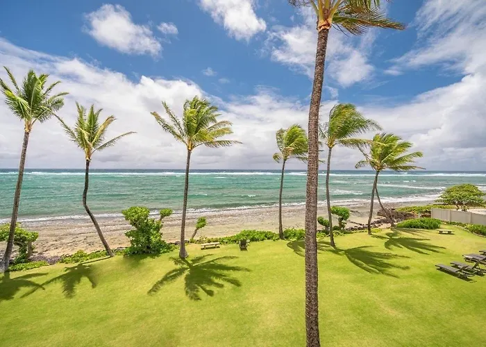 1Br Condo At Oceanfront Resort Kapaa Shore